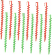 Minkissy 22pcs Solid Hairdressing Rods Curling Rods for Long Hair Spiral Rollers Perm and Dye Spiral Bars Hair Curlers for Braids Curl Formers