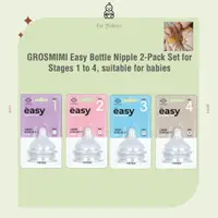 在飛比找蝦皮購物優惠-Grosmimi Easy Bottle Nipple 2 