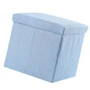 Storage Cube Stool Foldable Sundries Toy Storage Boxes Foot Rest Stool