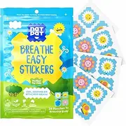 NATPAT BuzzPatch Stuffy Patch Congestion Clearing Patches for Kids and Adults (24 Pack) – The Natural Patch - All-Natural, Chemical and Drug Free, Cold and Allergy Relief