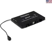 Universal Rechargeable Bluetooth Cassette Adapter with Mic for Hands-Free Calls