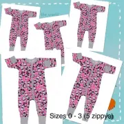 NEW Bonds Mickey Mania Pink Zippy. Size 00. Other Sizes Available