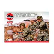 Airfix Vintage Classic Model 1/76 WWII US Paratroops New