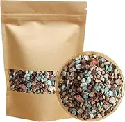 Mix Horticultural Lava Pebbles Pumice Potting Soil Amendment Succulent Cactus Bonsai Gritty Rock Decorative Gravel Plant Drainage Volcanic Rock for Terrarium Fairy Gardening Top Dressing 2.2lb