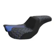 Driver Passenger Seat Fits For Harley Dyna Fat Bob Super Glide Custom 2006-2017