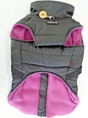Puppia Sports Dog Vest/Harness, Small Dog Breed color Black/Purple Size XL