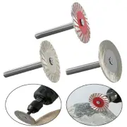 Hot Pressed Mini Diamond Saw Blade Removable 6mm Shank Carving Cutting Disc