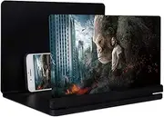 Magnifying Glass,14 Inches 3D Phone Screen HD Smart Phone Screen Speakers Portable Enlarger Movie Amplifier Projector Foldable Cell Phone Holder Stand for All Smartphone