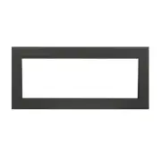 Transom Window 30" x 12" Double Pane Home Black Argon Gas Low-E Florida Approved