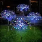 200LED Solar Firework Lights with 8 Lighting Modes – Multicolour & Warm White