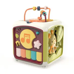 2022嬰兒玩具 手拍鼓兒童拍拍鼓多面體益智玩具音樂0-1歲寶寶早教