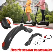 Electric Scooter Rear Fender Mudguard Taillight Set 4 Hole Replacement FenderUS