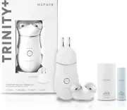 Nuface Advanced Facial Toning Kit, Trinity Facial Trainer Device + Hydrating Lea