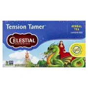Celestial Seasonings, Herbal Tea, Tension Tamer®, Caffeine Free, 20 Tea Bags, 1.5 oz (43 g)