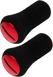 Fishing Reel Replace Handle Knobs 2pcs Eva Fishing Knobs Lightweight Sturdy Red