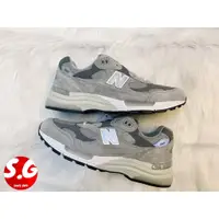 在飛比找蝦皮購物優惠-S.G 熱門款 New Balance 992 M992GR