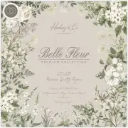 Craft Consortium Double-Sided Paper Pad 12"X12" 40/Pkg-Belle Fleur