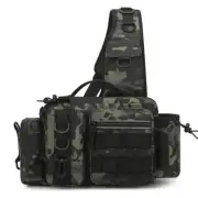 Fishing Tackle Backpack Lure Box Gear Storage Bag Fishing Backpack Shoulder Bag
