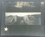 Magic Lantern Slide Pageant of America Concrete Lock of the New York Barge Canal