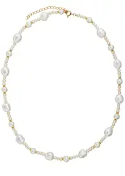 V BY Laura Vann Isobelle Pearl Necklace - One Size One Size
