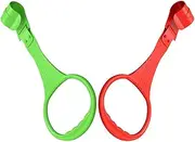 Toddmomy 2Pcs Ergonomic Pull Up Rings for Playpen Safe Standing Assistance Handles for Indoor Play Activities Space Saving Design Fall Prevention