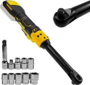 3/8' Extended Cordless Ratchet Wrench Suitable for Certain Br 20V Batteries, 100N.m 600 RPM Performance