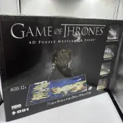 Game Of Thrones 4D Puzzle Westeros & Essos New!