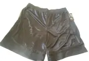 Vintage And1 Shorts Men's Size 3xl Black Satin Basketball Hoop Athletic Y2K