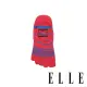 【ELLE】深履足弓止滑五趾女襪-紅(五趾襪/五指襪/女襪)