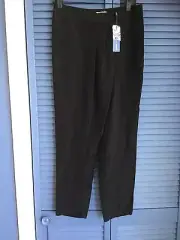 New NWT Rebecca Minkoff Grayson Silk Pant black size 6