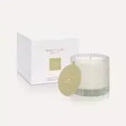 VAUCLUSE Pear & Freesia Scented Candle 280g - Eco Soy Wax, Refreshing Floral Sce