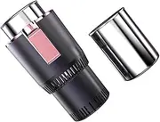2-in-1 Car Cooler Warmer Cup Portable Auto Drink Holder Insulated Smart Travel Cup for Car Dual Function Touch Screen 5°c to 55°c for Road Trips Commuters Random