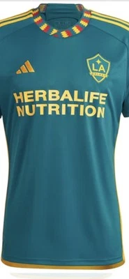 NWT Los Angeles Galaxy Chicharito #14 Adidas Climalite Jersey Mens Large