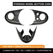 Real Carbon Fiber Steering Wheel Cover Set For Mini Cooper F54 F55 F56 F57 F60 (for: Mini)