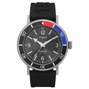 Timex Standard Diver 43mm Black Watch - Brand New