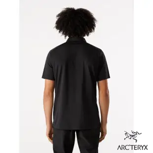 【Arcteryx 始祖鳥】男 Captive 短袖 POLO衫(黑)