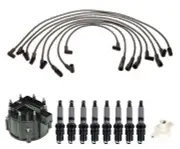 ACDelco Ignition Kit Distributor Rotor Cap Wire & Spark Plugs For C10 K20 C1500