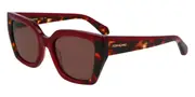 Salvatore Ferragamo SF2035S 654 Men's Sunglasses Burgundy Size 52