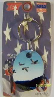 NRA Geese key chain