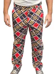 Al Czervik Patterned Golf Pants Caddyshack Movie Costume Rodney Dangerfield 80s