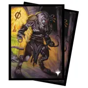 100 Ct Dominaria United Ajani Sleeper Agent Standard Deck Sleeves Protector