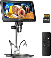 DM9 Max HDMI Microscope 10.1" Screen 20MP 5X-1500X Magnification USB C