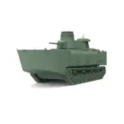 SS100827 V2.0 1/100 Military Model Kit Japan Type 3 Ka-Chi Medium Tank 3D PRINT