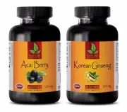 Libido - ACAI BERRY-KOREAN GINSENG COMBO 2B - red maca powder