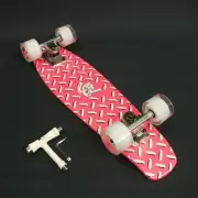 Skateboard Maple timber 22"x 6" Neon Pink Deck + FREE T Tool CLEARANCE SALE