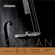 D'Addario Kaplan Cello Single A String, 4/4 Scale, Medium Tension