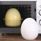 Quick Egg Shape Microwave Egg Steamer 4 Grids Egg Cooker Egg Boiler Dormitory