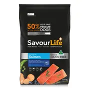 Savourlife Grain Free Australian Salmon Dry Dog Food - 10kg