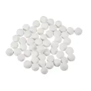 Clay Pebbles 7-8mm 0.88 Lbs White Gardening Potted Balls for Hydroponic Growing