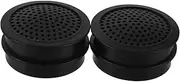 DRESSOOS 4pcs Black Protective Mesh Covers for Car Speaker Grills Durable Subwoofer Speaker Guards for Automotive Sound Systems Stylish Tweeter Protection Mesh for Enhanced Audio Experience